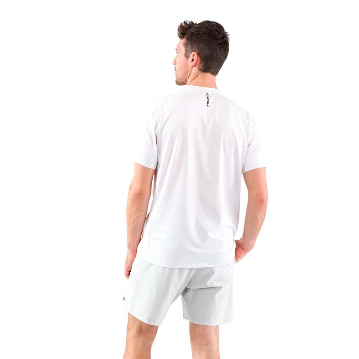 Ανδρική Μπλούζα με Κοντό Μανίκι Head Padel Tech Πορτοκαλί Παντελ