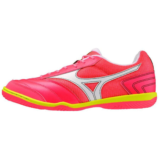 Παπούτσια Ποδοσφαίρου Σάλας για Ενήλικες Mizuno Mrl Sala Club Πορφυρό Κόκκινο