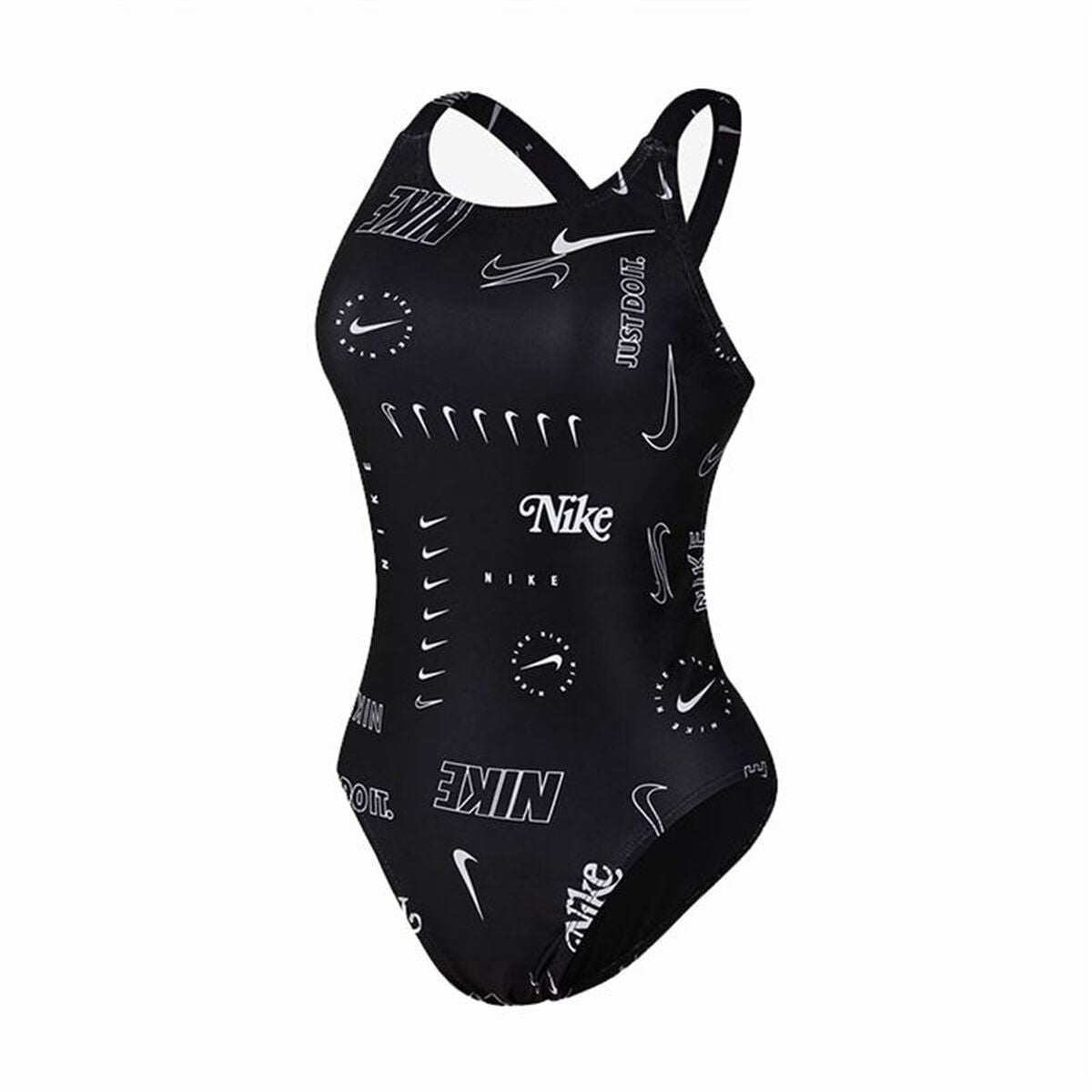 Γυναικεία Μαγιό Nike Μαύρο