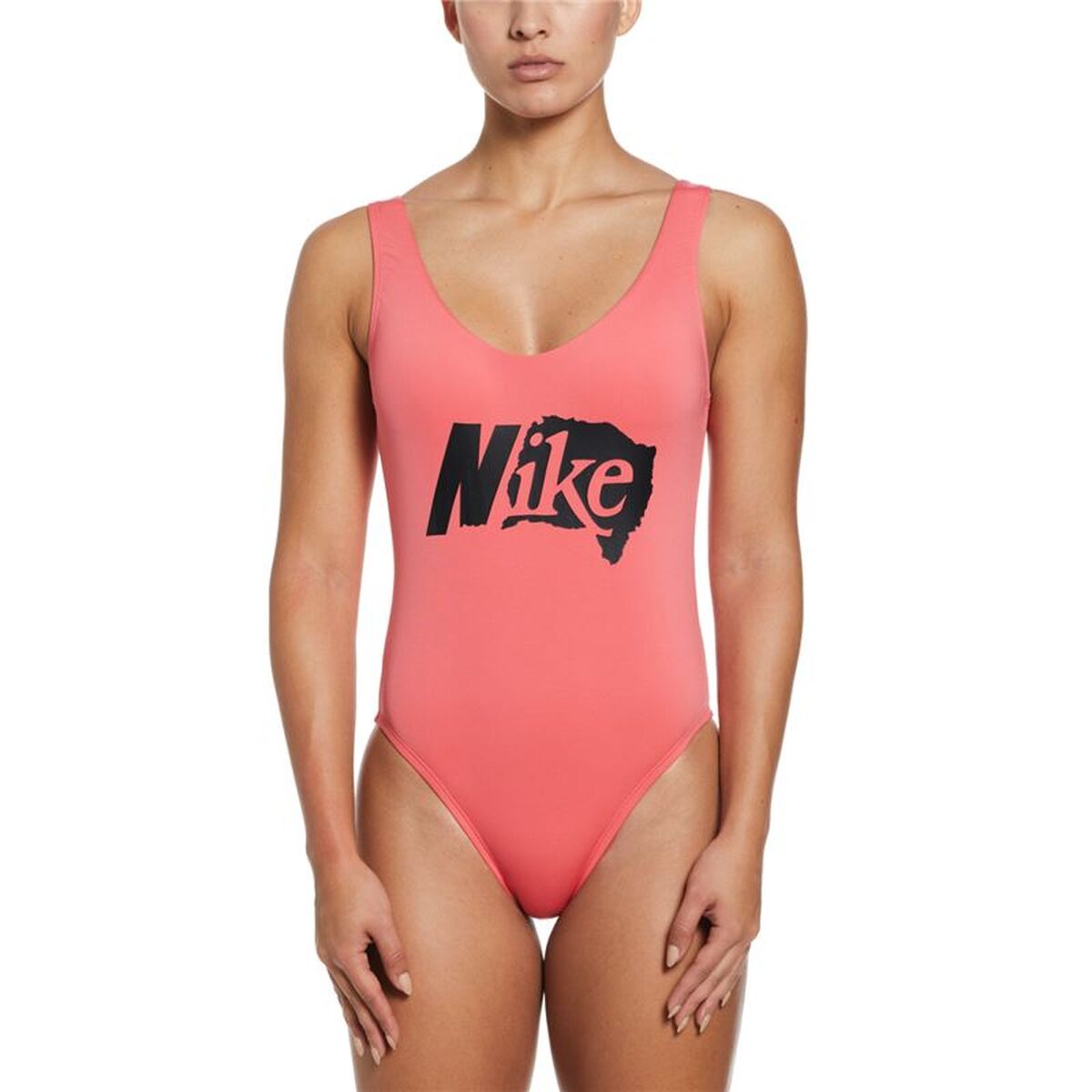 Γυναικεία Μαγιό Nike Κοράλι