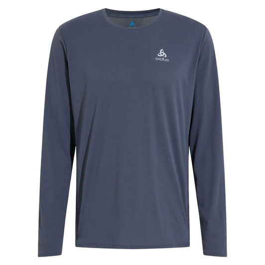 Ανδρική Μπλούζα με Μακρύ Μανίκι Odlo Neck L/S Zeroweight Chill-T Μπλε