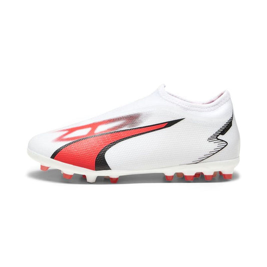 Παιδικές Μπότες Ποδοσφαίρου Puma Ultra Match Ll Mg Λευκό