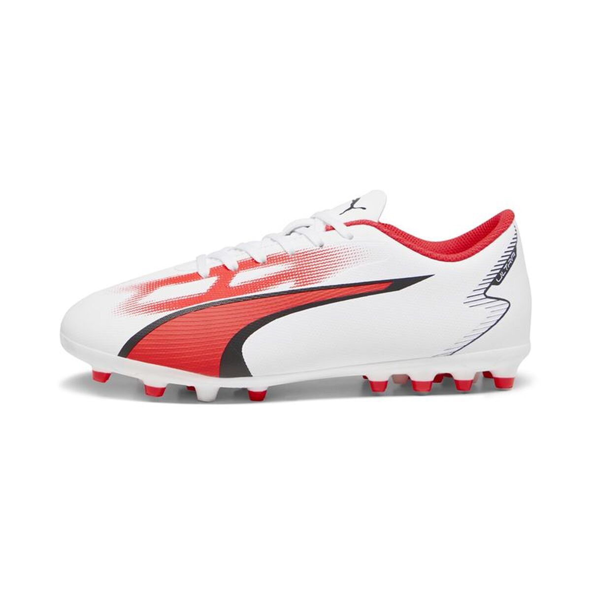Παιδικές Μπότες Ποδοσφαίρου Puma Ultra Play Mg Λευκό