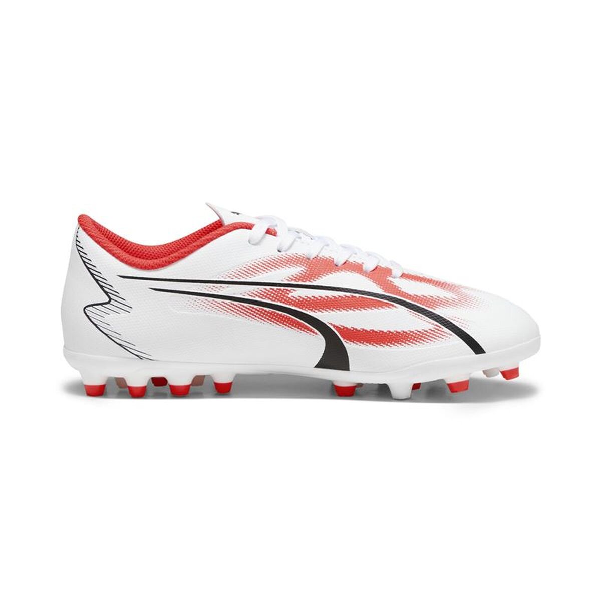 Παιδικές Μπότες Ποδοσφαίρου Puma Ultra Play Mg Λευκό