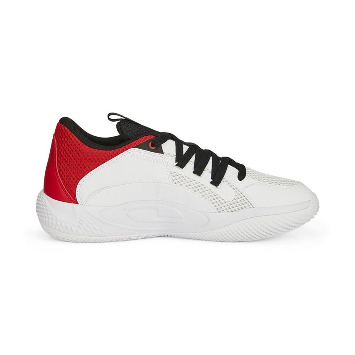 Παπούτσια Μπάσκετ για Ενήλικες Puma Court Rider Chaos Λευκό
