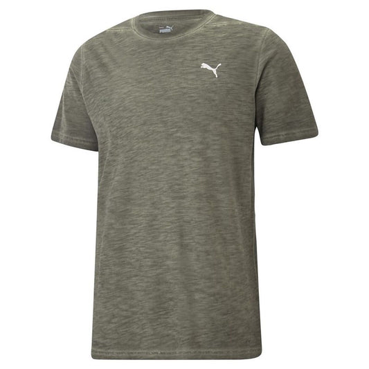 Ανδρική Μπλούζα με Κοντό Μανίκι Puma Puma Studio Foundation Ελαιόλαδο