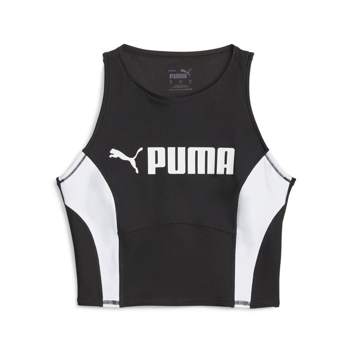 Γυναικεία Μπλούζα με Κοντό Μανίκι Puma Fit Eversculpt Μαύρο