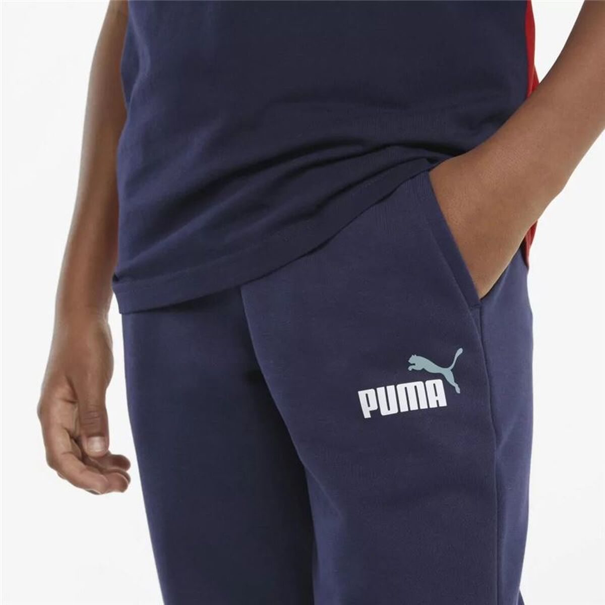 Μακρύ Αθλητικό Παντελόνι Puma Ναυτικό Μπλε