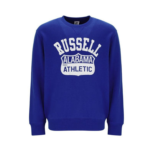 Ανδρικό Φούτερ με Κουκούλα Russell Athletic State  Μπλε
