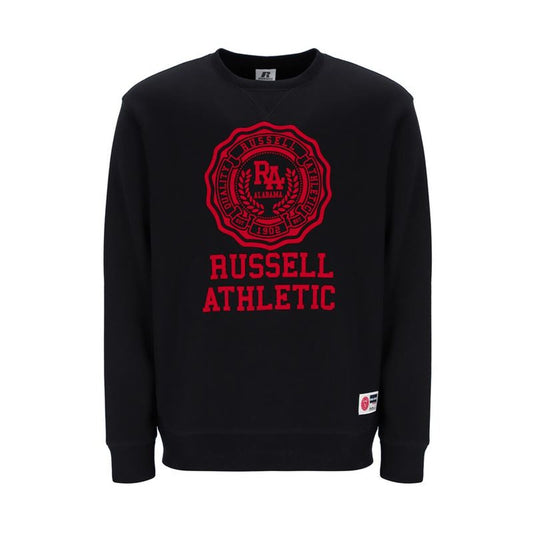 Ανδρικό Φούτερ με Κουκούλα Russell Athletic Rose  Μαύρο