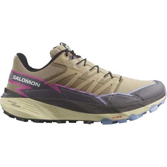 Παπούτσια trail για γυναίκες Salomon Thundercross Καφέ