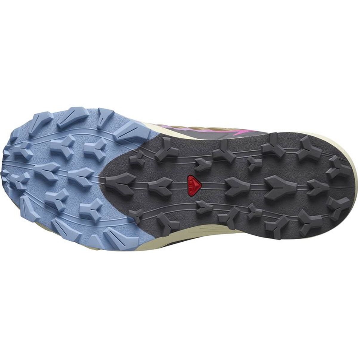 Παπούτσια trail για γυναίκες Salomon Thundercross Καφέ