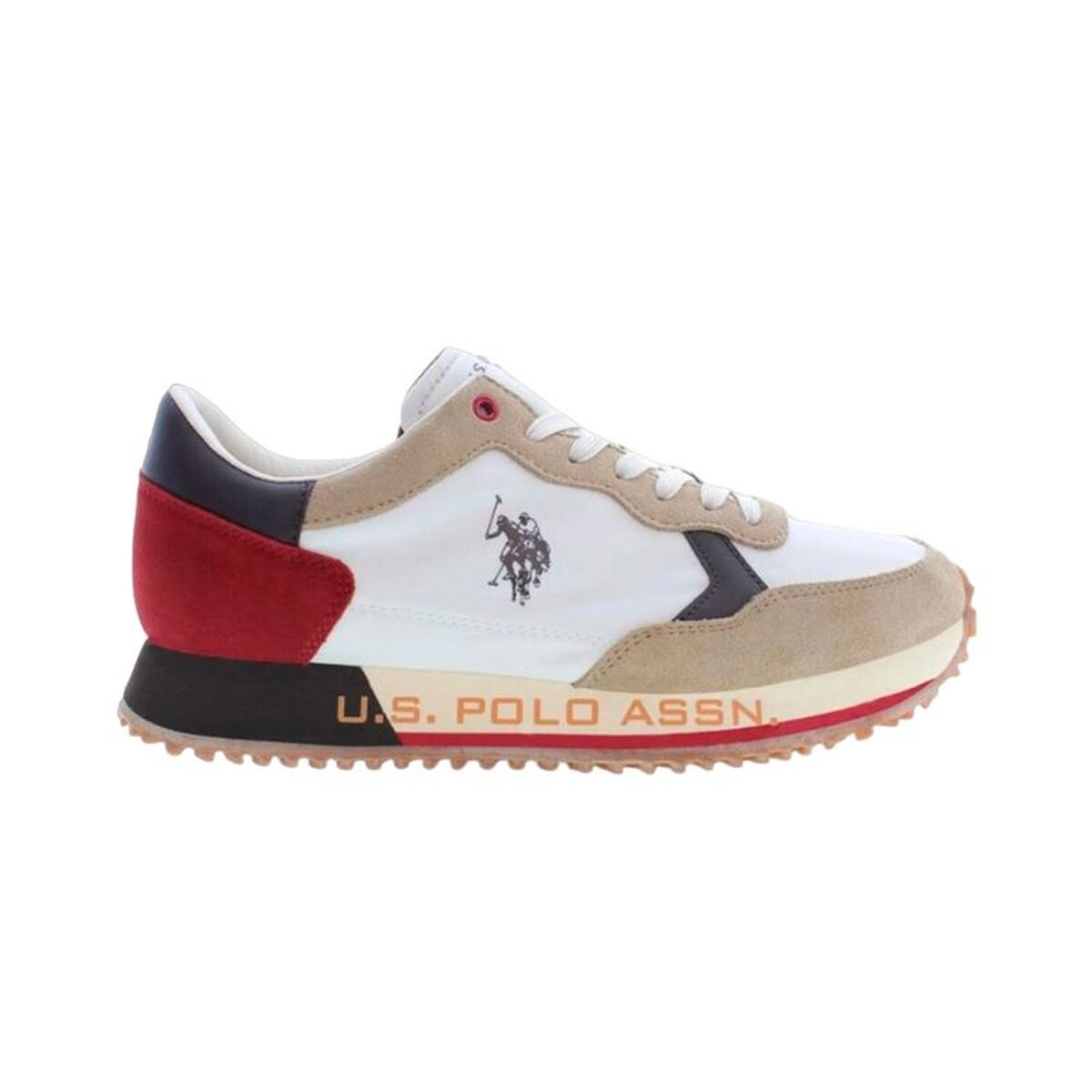 Ανδρικά Αθλητικά Παπούτσια U.S. Polo Assn. Ανοιχτό καφέ