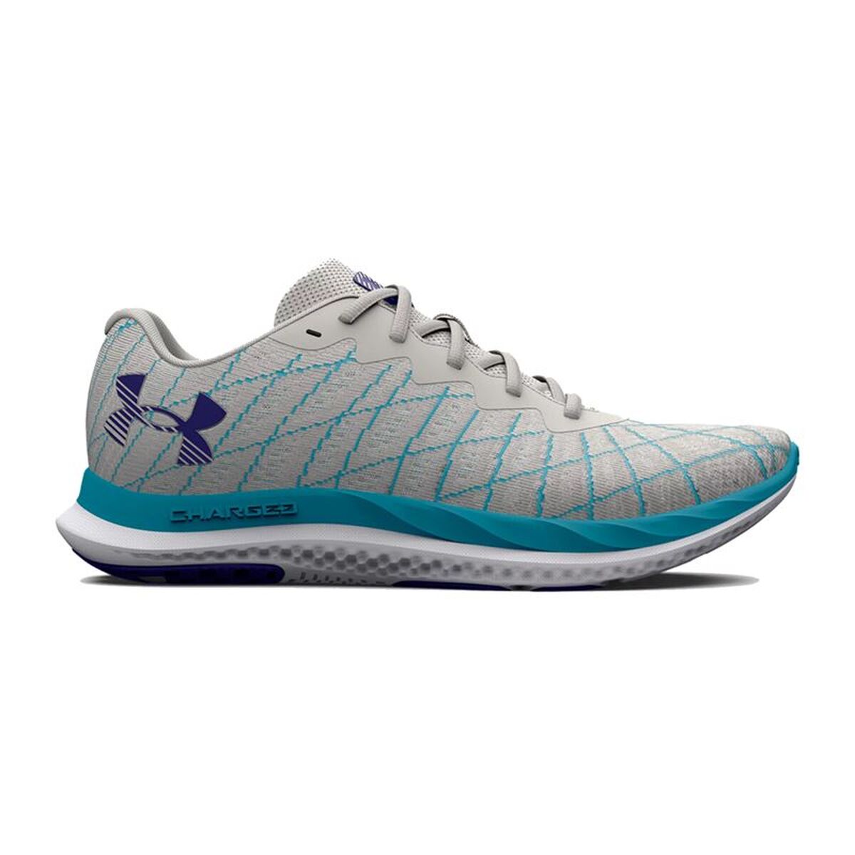 Παπούτσια για Τρέξιμο για Ενήλικες Under Armour Charged Breeze Ανοιχτό Γκρι