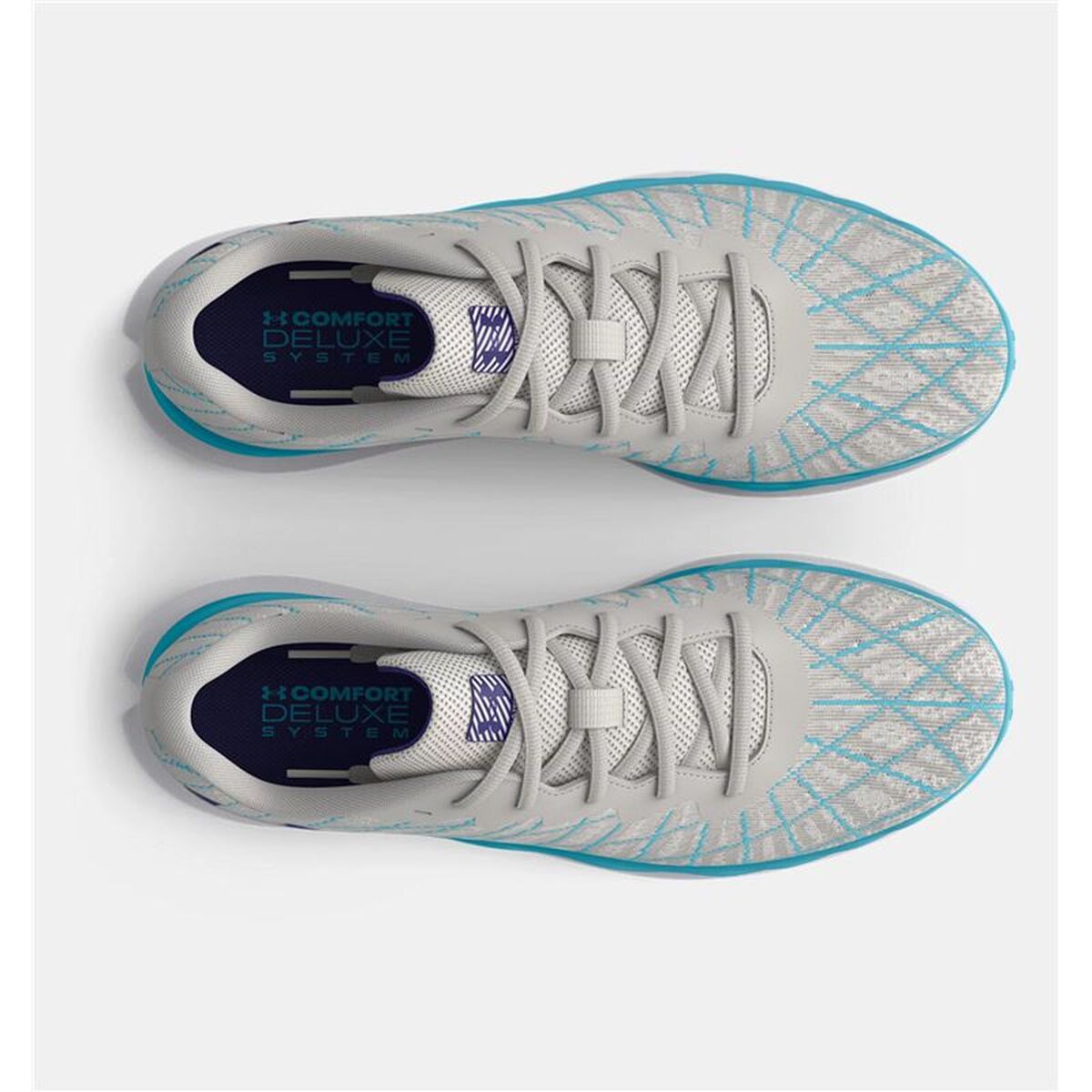 Παπούτσια για Τρέξιμο για Ενήλικες Under Armour Charged Breeze Ανοιχτό Γκρι