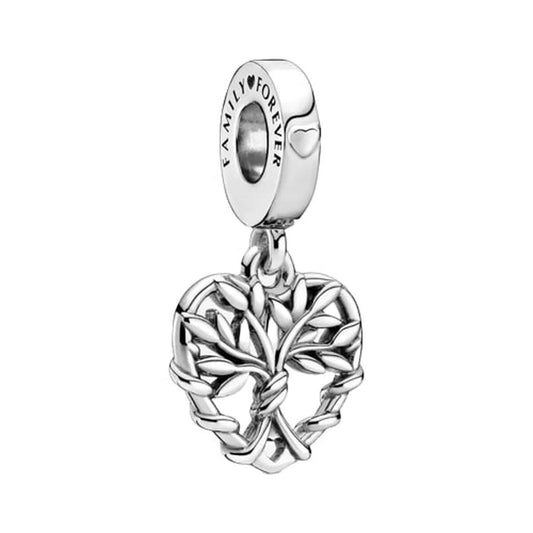 Γυναικείο φυλαχτό Pandora HEART FAMILY TREE DANGLE CHARM