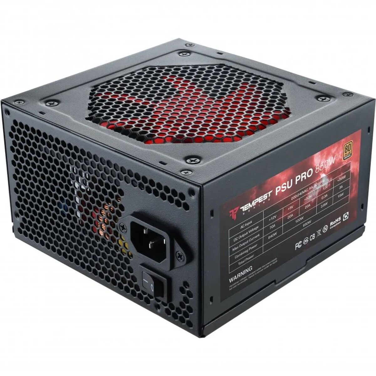 Τροφοδοτικό για Gaming Tempest PSU PRO 850W