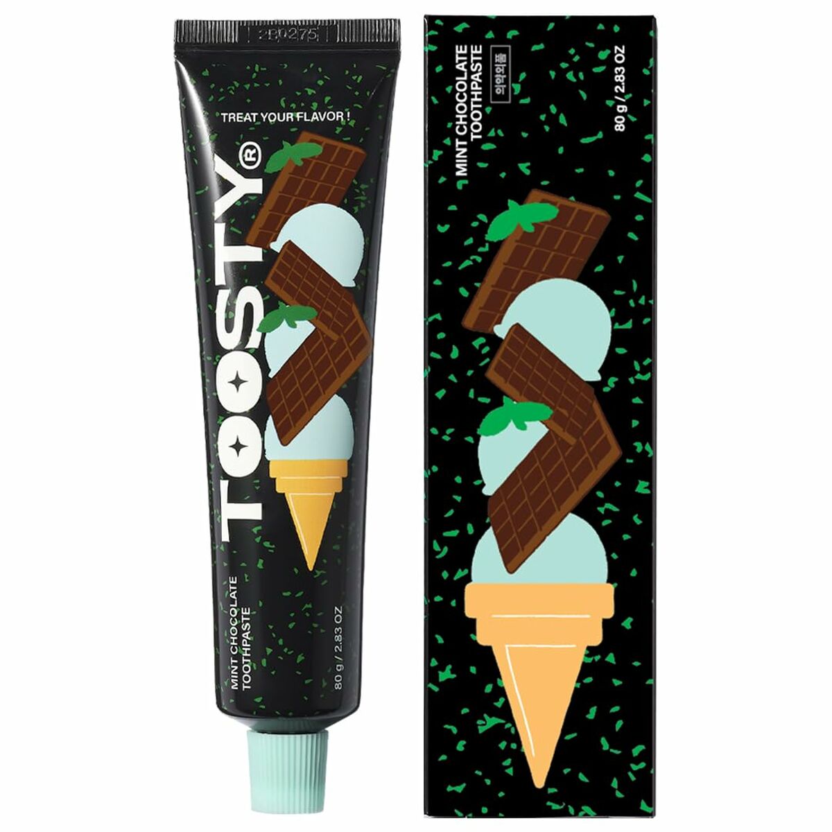 Οδοντόκρεμα Toosty Toothpaste 80 g Σοκολάτα με μέντα