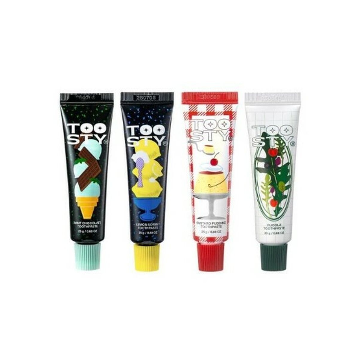 Σετ Οδοντόκρεμα Toosty Toothpaste 25 g x 4 (4 Τεμάχια)