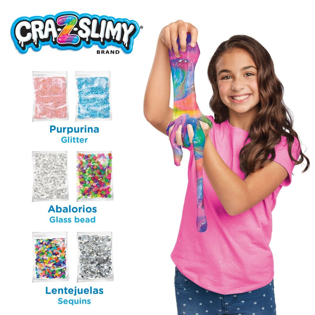 Παιχνίδι με Πλαστελίνη Cra-Z-Art Bold&Brights (x6) Slime