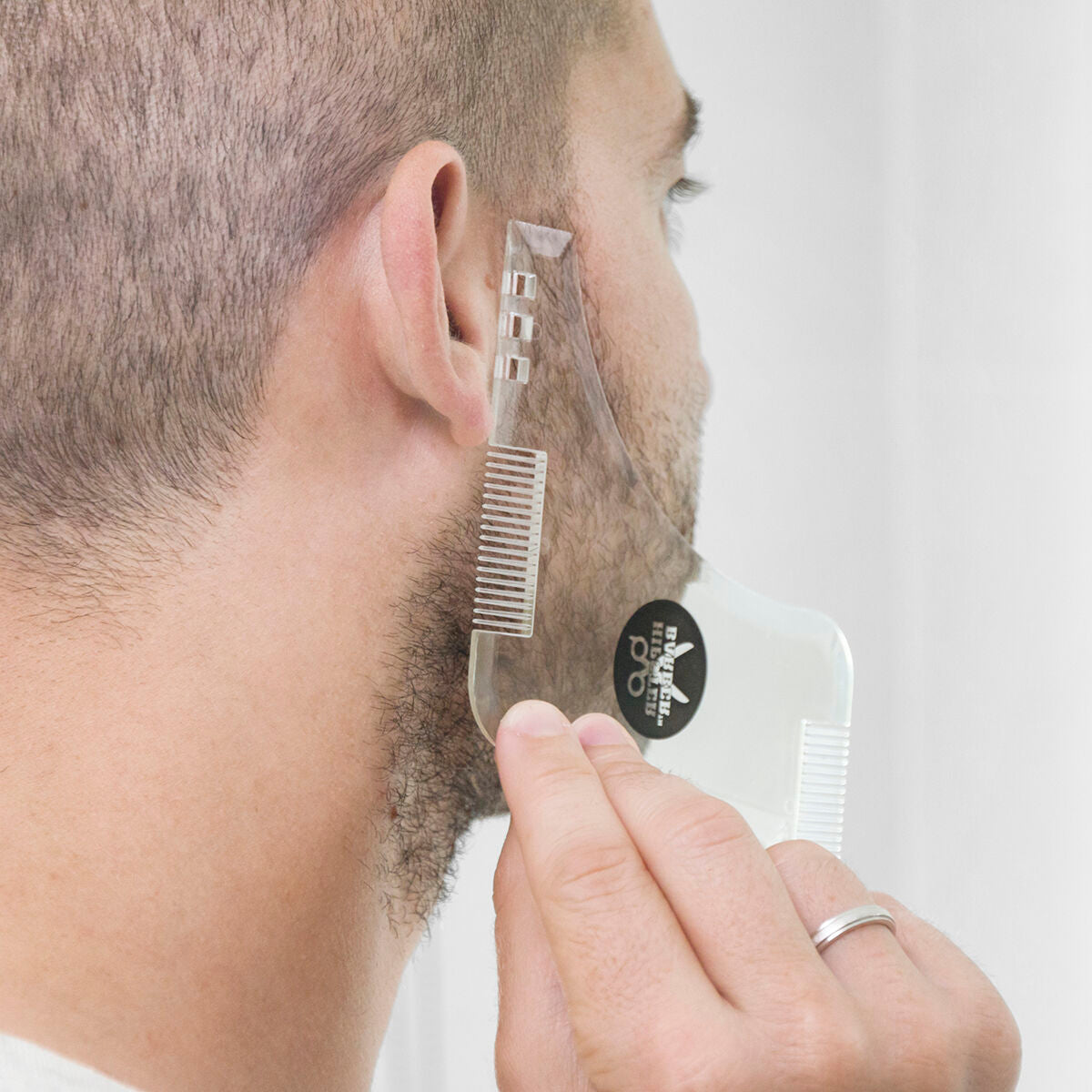 πρότυπο για ξύρισμα γενειάδας Hipster Barber InnovaGoods