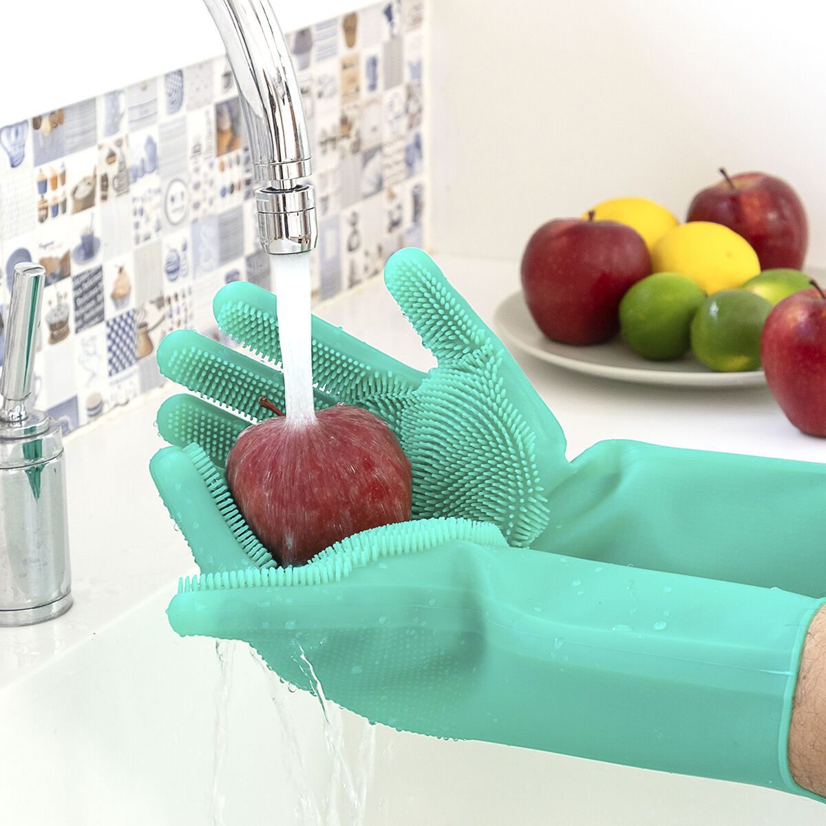 Γάντια Σιλικόνης Πολλαπλών Χρήσεων InnovaGoods