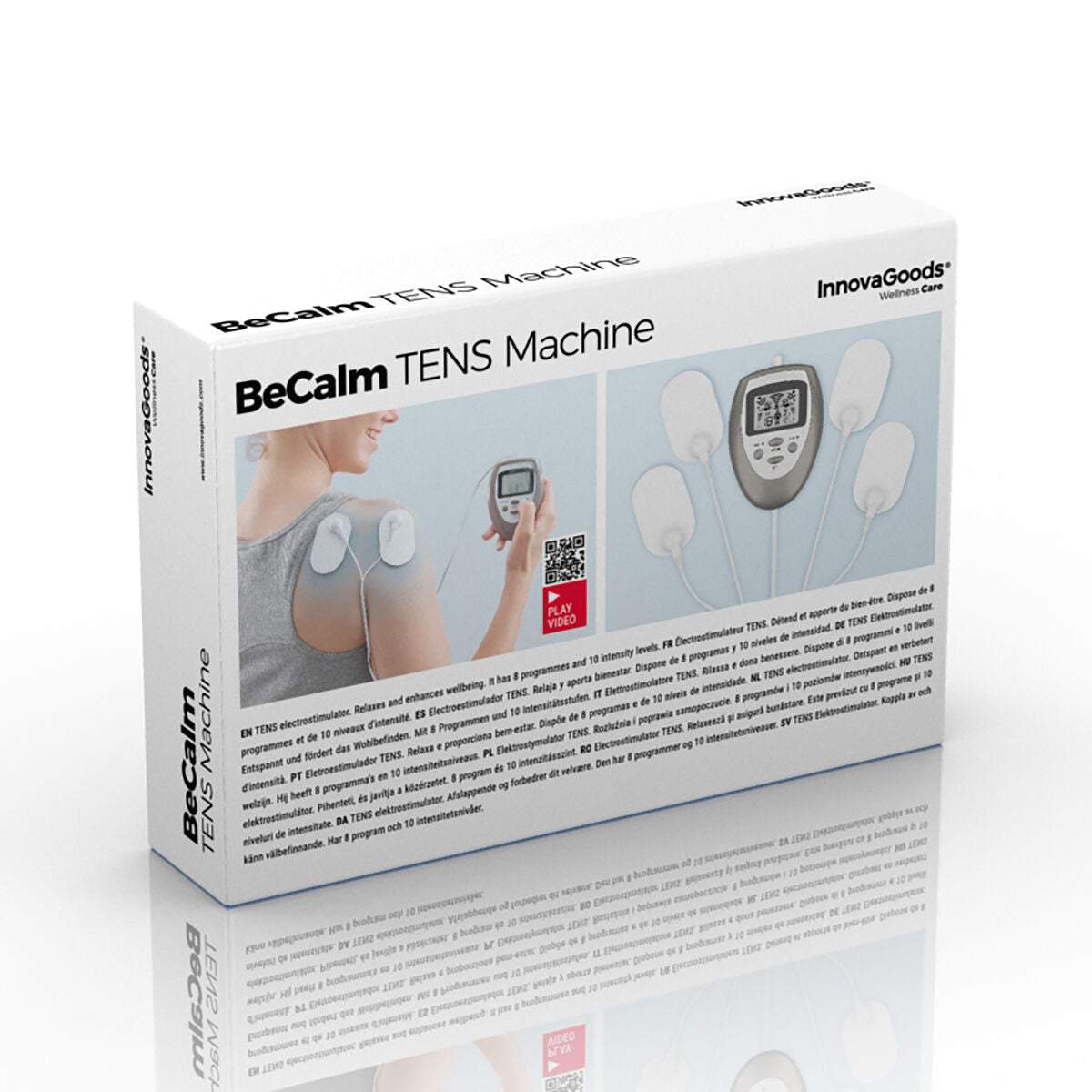 Ηλεκτροδιεγέρτη TENS Becalm InnovaGoods