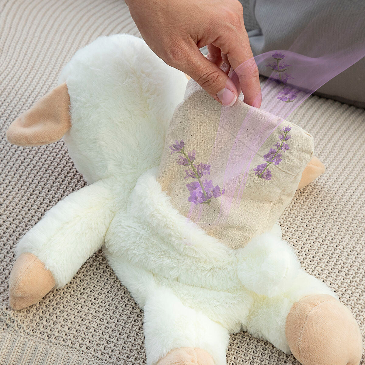Βελούδινο Πρόβατο με Ζεστό και Κρύο Εφέ Wooly InnovaGoods
