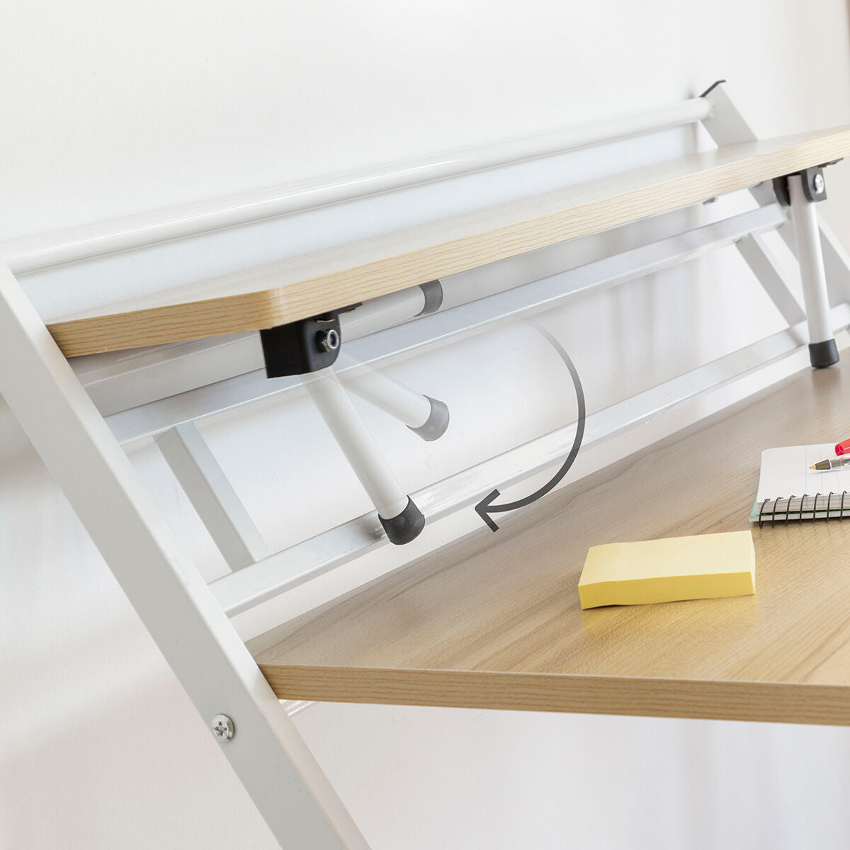 Πτυσσόμενο Γραφείο με Ράφι Tablezy InnovaGoods
