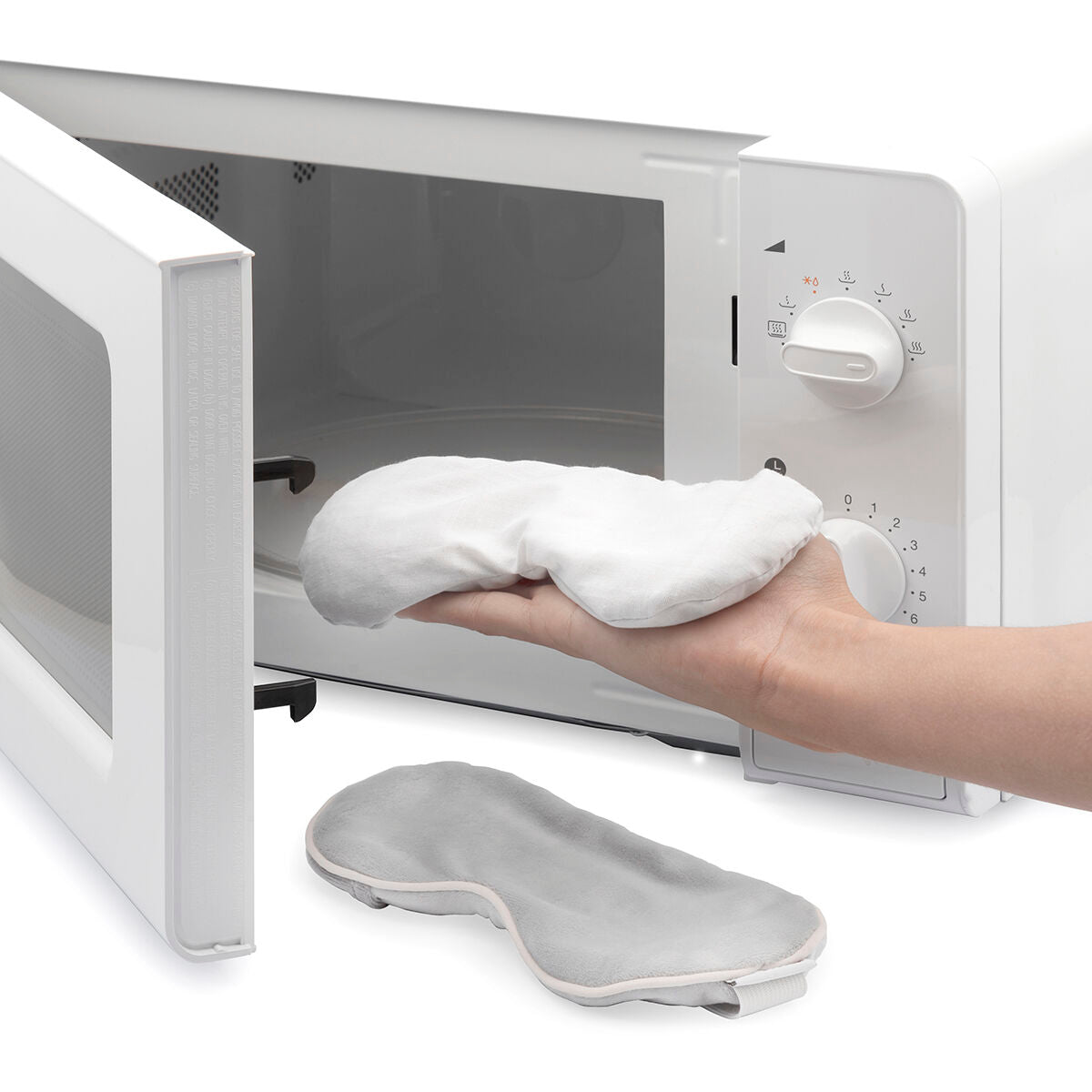Θερμαινόμενη Χαλαρωτική Μάσκα Ματιών Clamask InnovaGoods