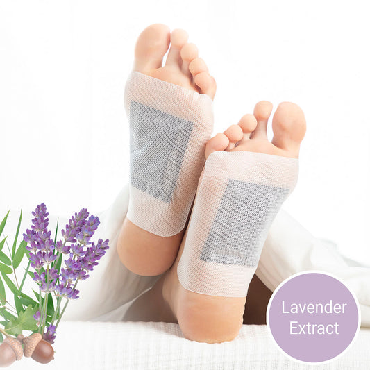 Έμπλαστρα Αποτοξίνωσης για τα Πόδια Lavender InnovaGoods x10