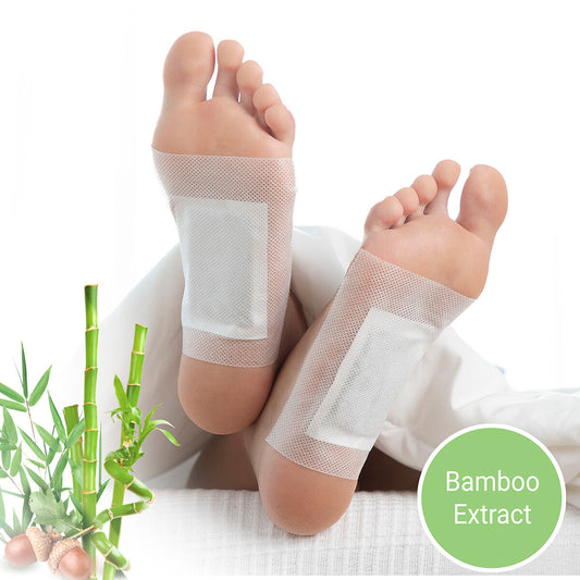 Έμπλαστρα Αποτοξίνωσης για τα Πόδια Bamboo InnovaGoods x10