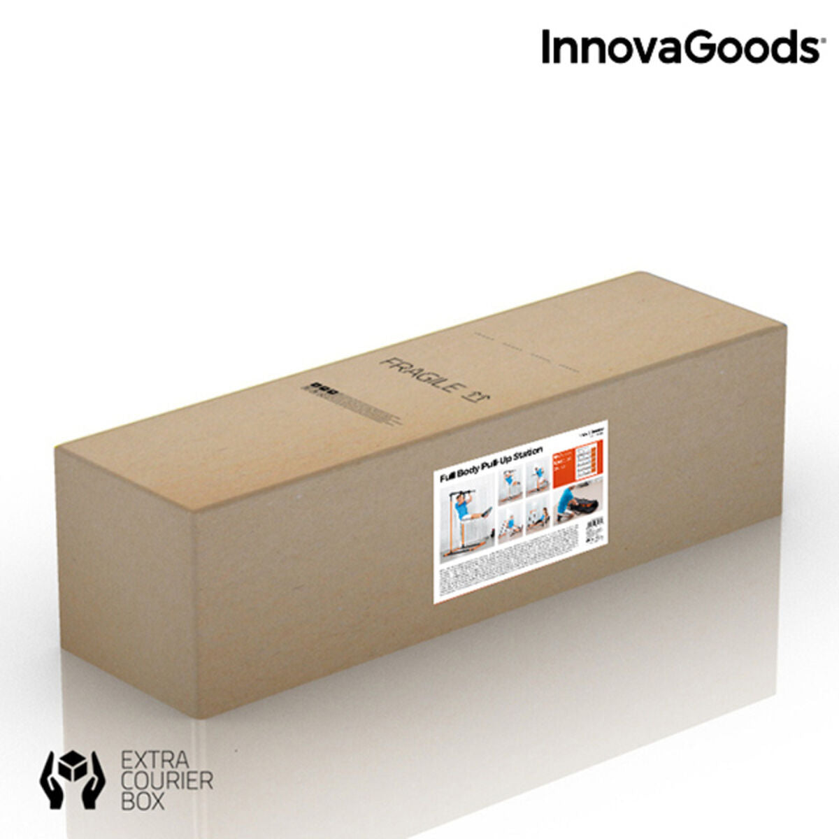 Μπάρα με σαγόνι InnovaGoods IG811464 Μαύρο Χάλυβας (Ανακαινισμenα B)