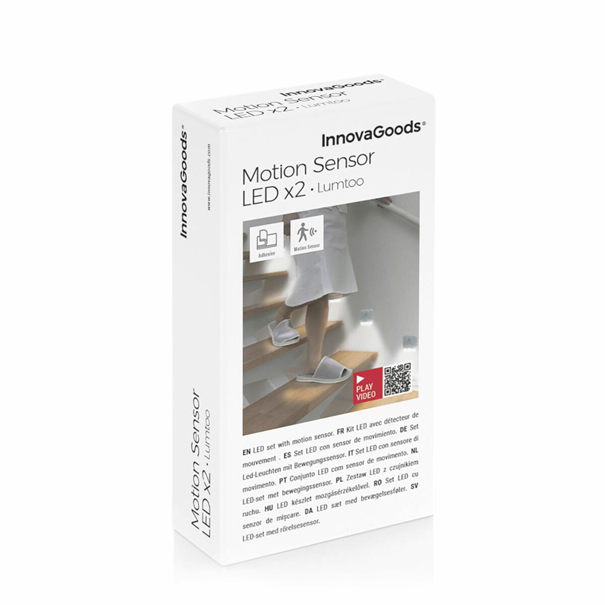 Αισθητήρας Kίνησης Lumtoo InnovaGoods x2 (x2) (Ανακαινισμenα B)