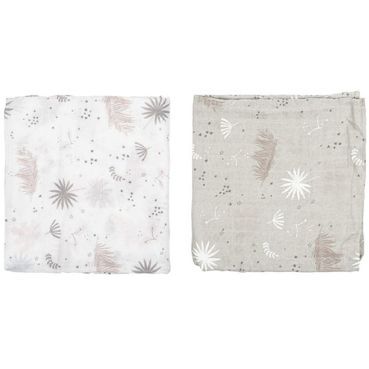 Muslin Pirulos 548 FLAMINGO 385 01 Λευκό 2 Τεμάχια