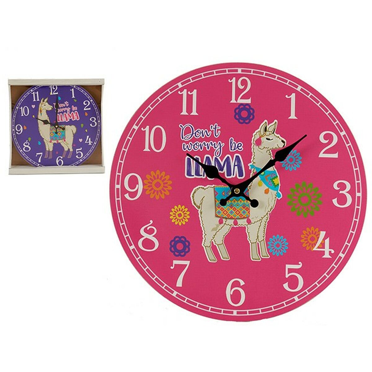 Ρολόι Τοίχου Gift Decor Φλόγα