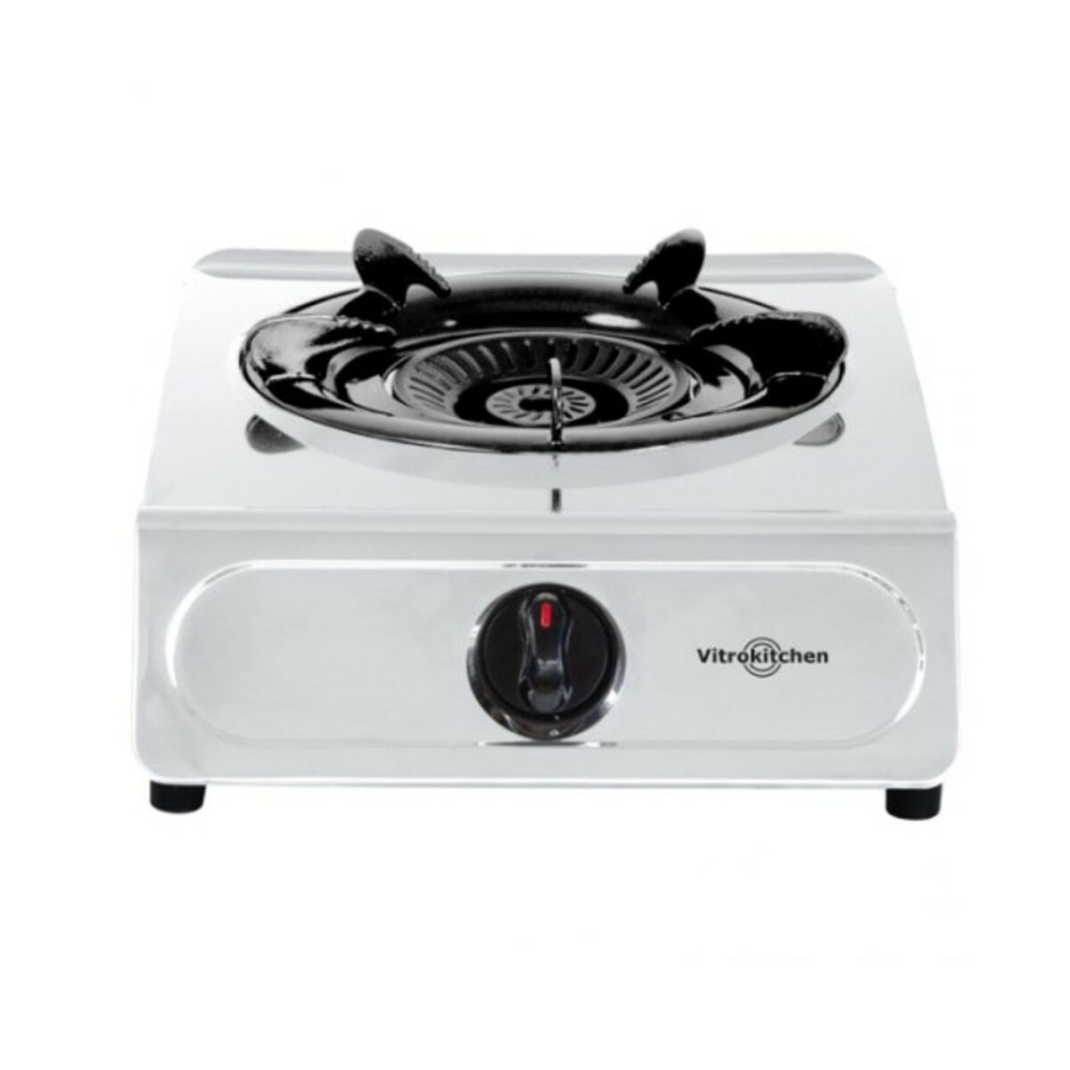 εστία γκαζιού Vitrokitchen 160IB Χάλυβας Ανοξείδωτο ατσάλι