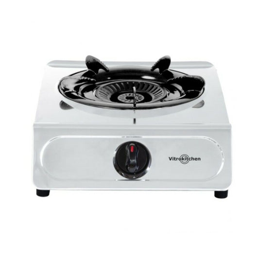 εστία γκαζιού Vitrokitchen 160IB Χάλυβας Ανοξείδωτο ατσάλι