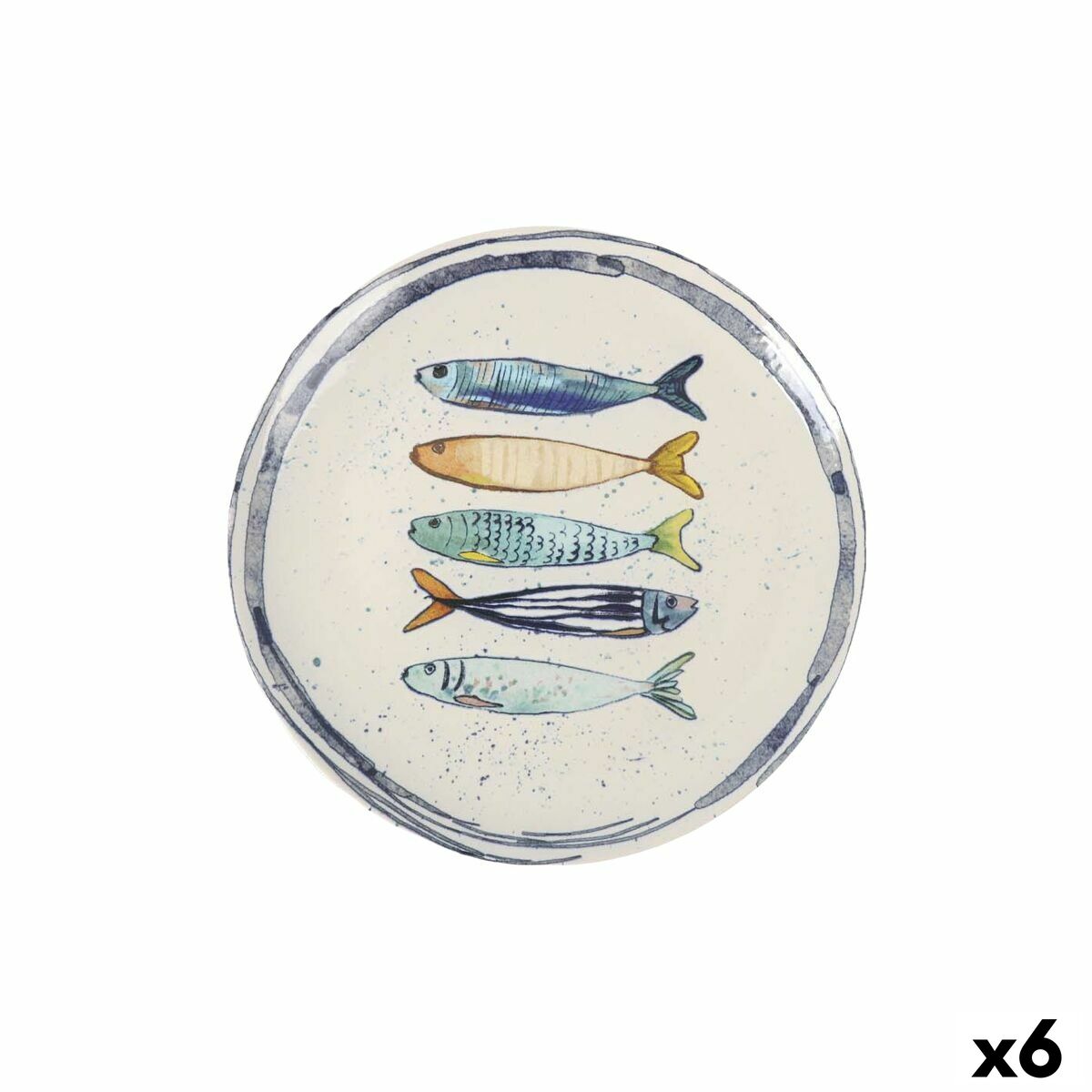 Επίπεδο πιάτο La Mediterránea Peixe Ø 26 cm (x6)