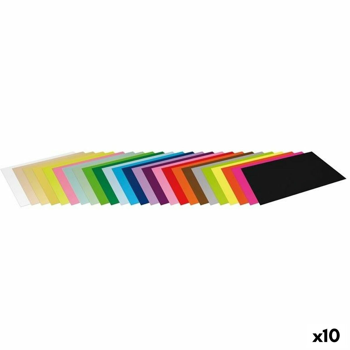 Καρτολίνα Fabrisa Πολύχρωμο 50 Τεμάχια (x10)