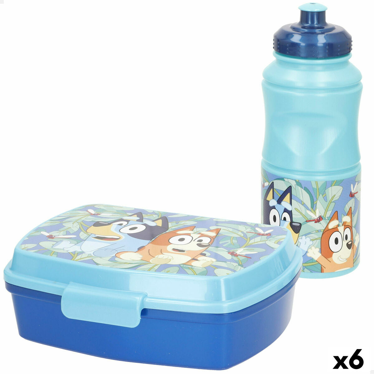 Κυτίο Γεύματος Bluey 380 ml 17 x 5,5 x 13,5 cm Μπουκάλι (x6)