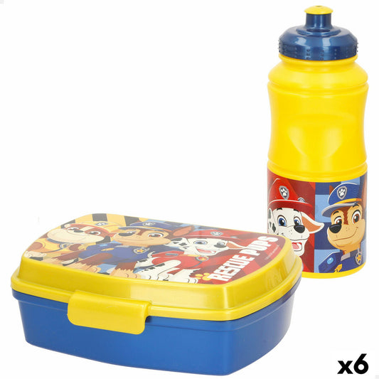 Κυτίο Γεύματος The Paw Patrol 380 ml 17 x 5,5 x 13,5 cm Μπουκάλι (x6)
