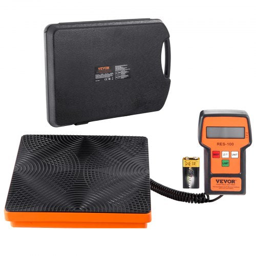 VEVOR Electronic Digital Refrigerant Charging Freon Weight Scale 50 kg for HVAC