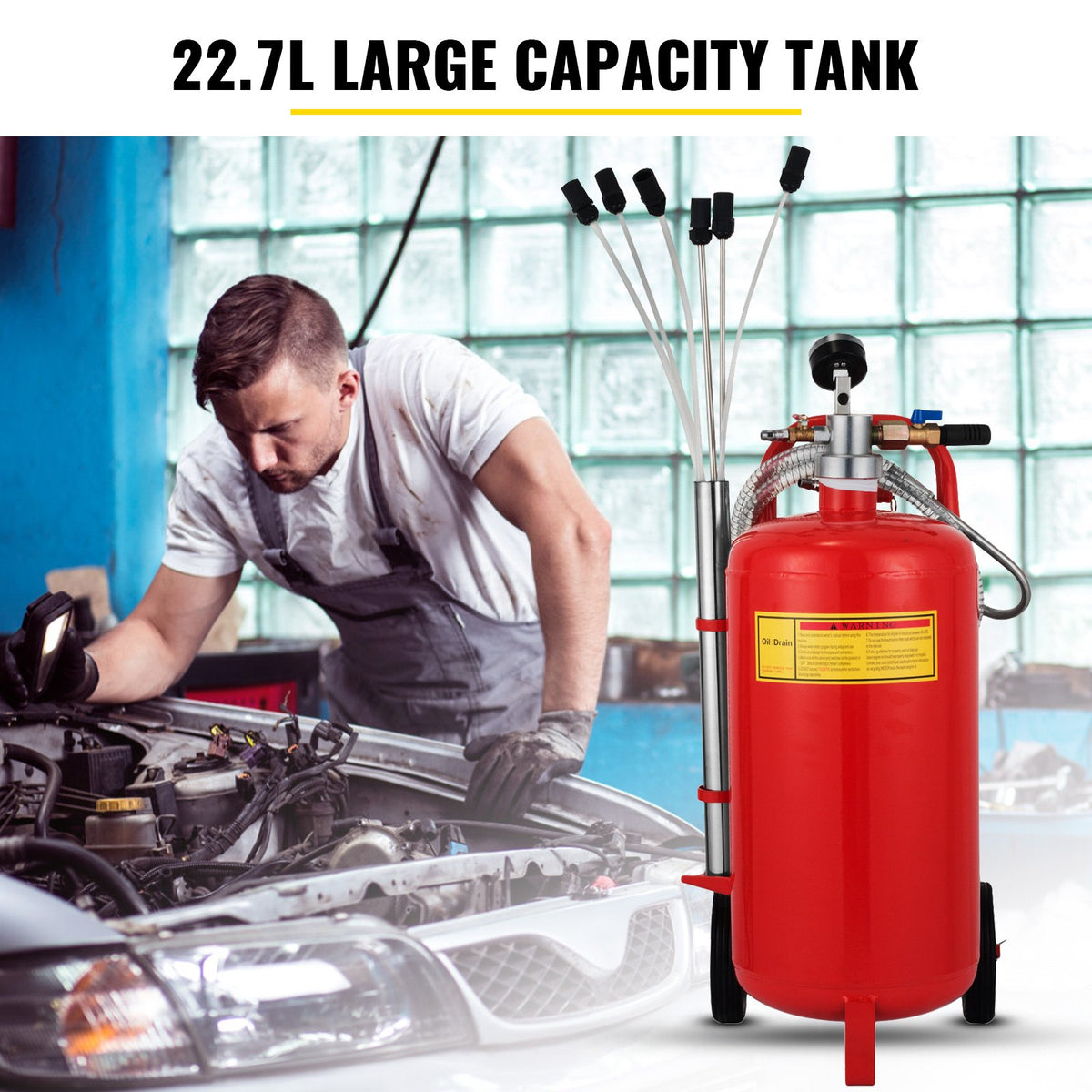 VEVOR 5 Gallon/22.7L Oil Extractor