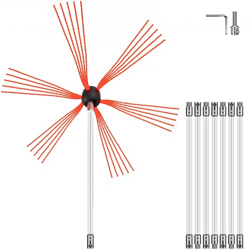 VEVOR Flexible Chimney Cleaning Rods
