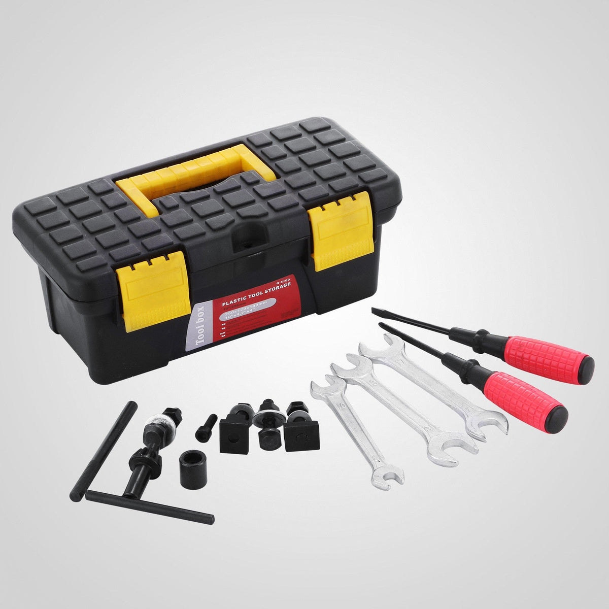 Tool Kit of 550W Variable Speed Milling Mill Machine Precision Vertical Turret Milling Machine