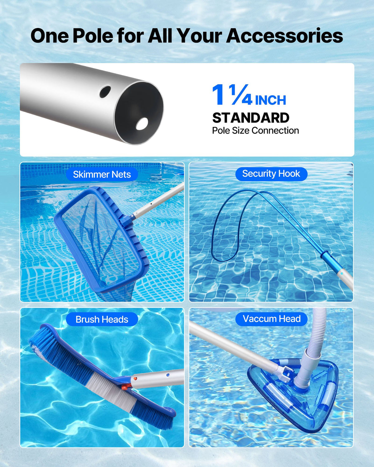 VEVOR Pool Pole