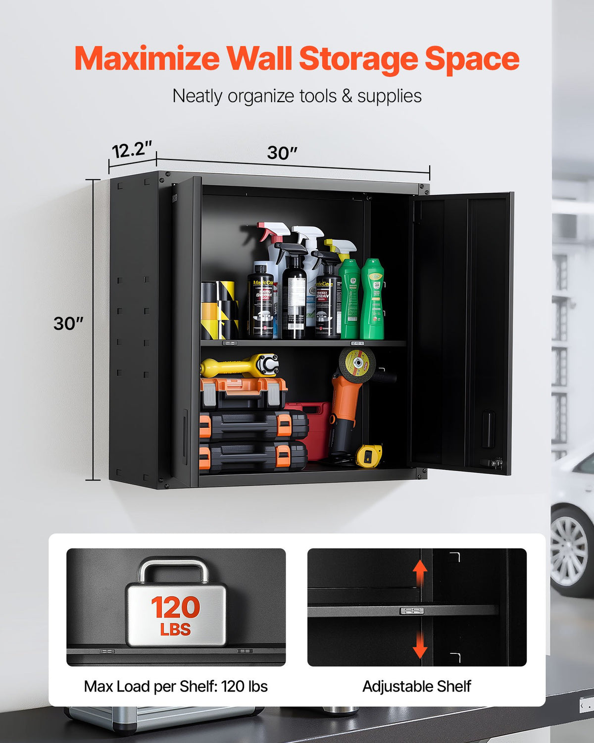 VEVOR Metal Wall Cabinet