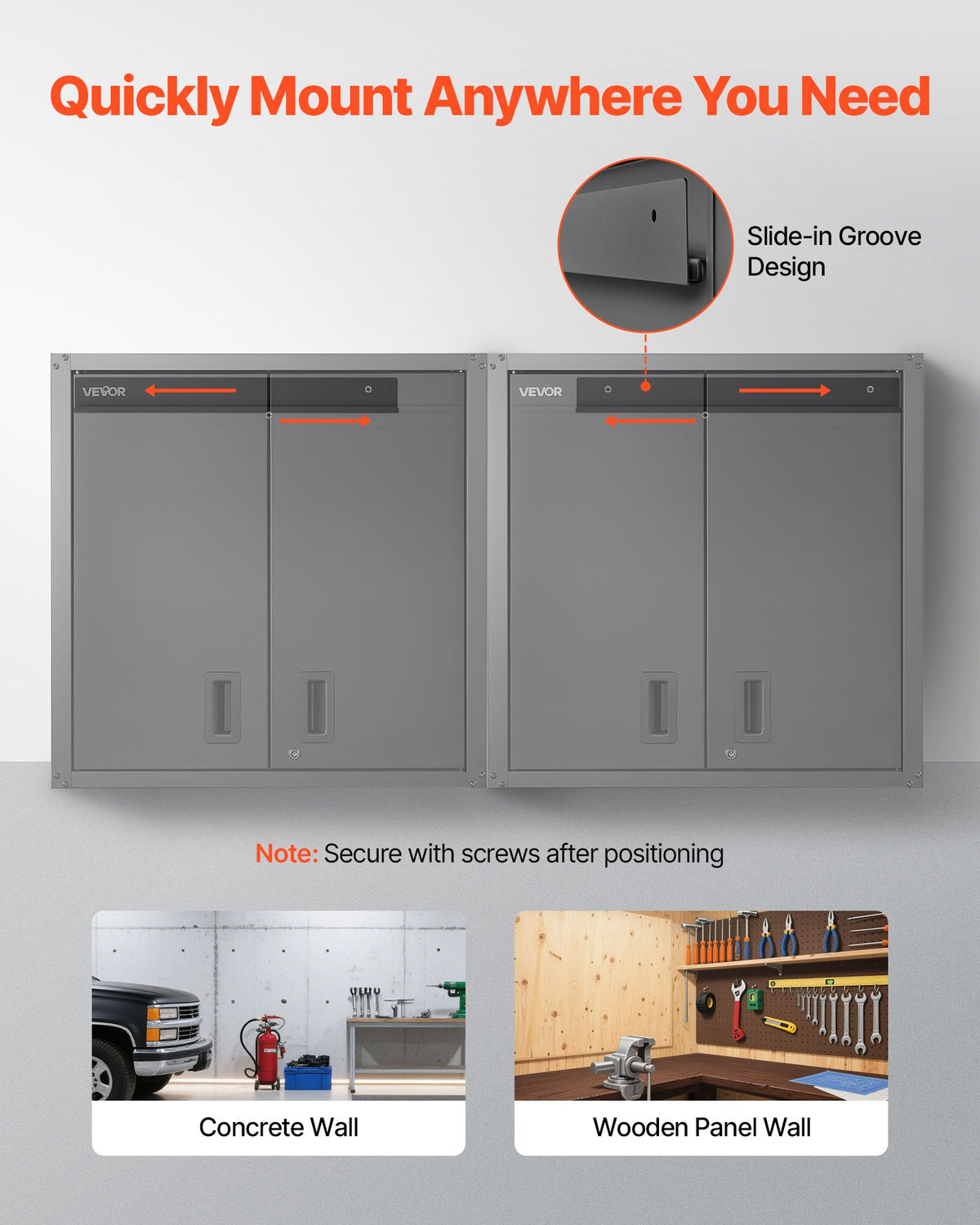 VEVOR Metal Wall Cabinet