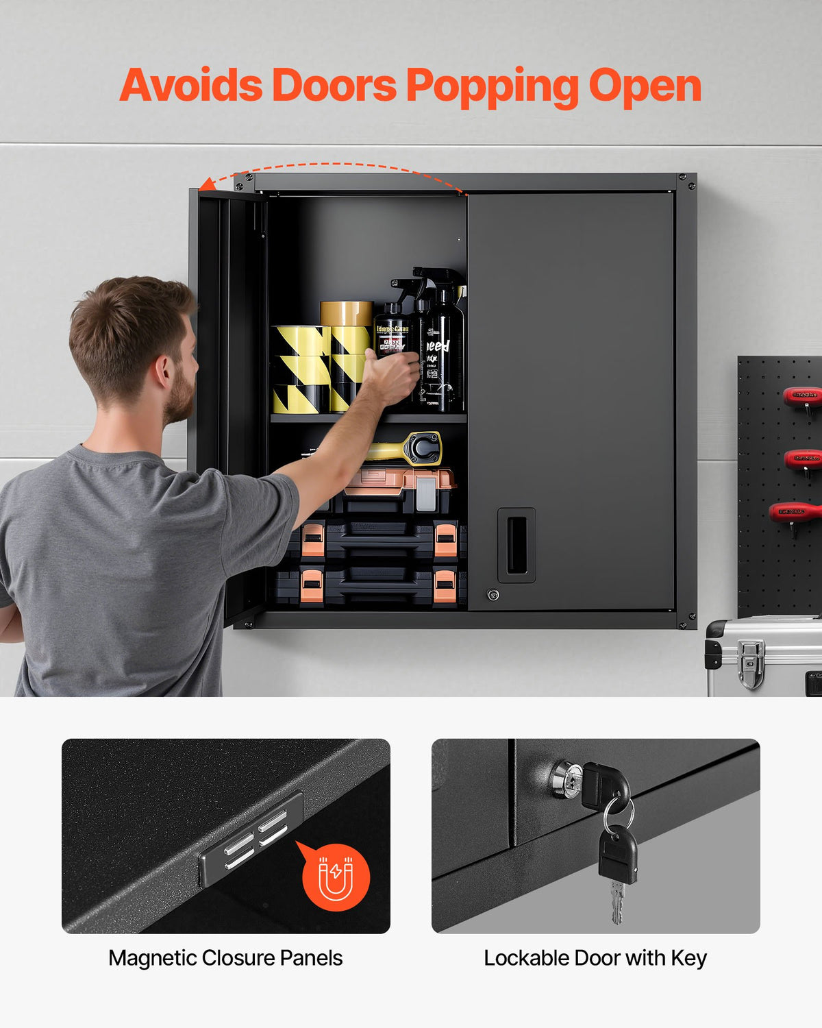VEVOR Metal Wall Cabinet